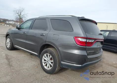 2020 Dodge Durango Sxt Plus Awd from USA, damaged, VIN 1C4RDJAG3LC125168